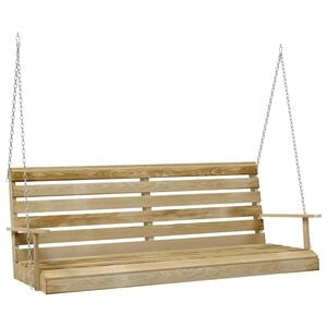vidaXL Supamas suoliukas, 155x65x60cm, impregnuota pu&scaron;ies mediena