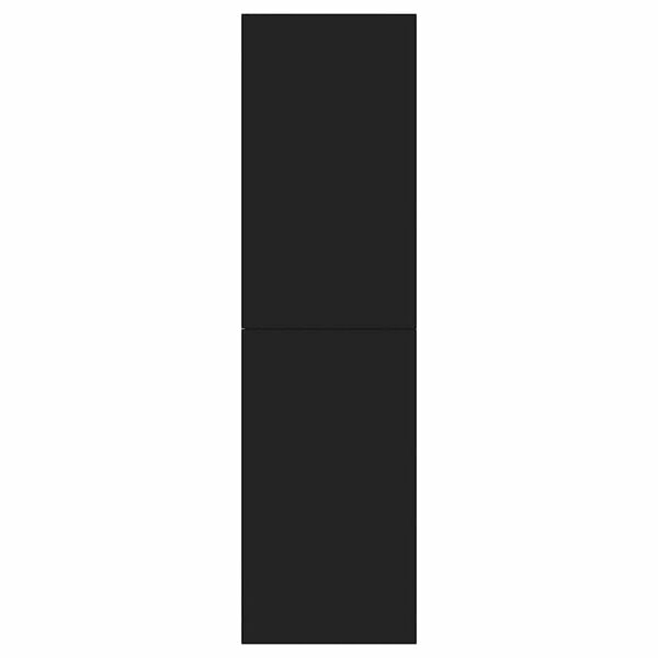 vidaXL Televizoriaus spintelė, juoda, 30,5x30x110cm, apdirbta mediena