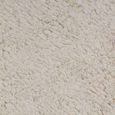 vidaXL Vonios kilimėlių rinkinys, 2d., baltos spalvos, audinys