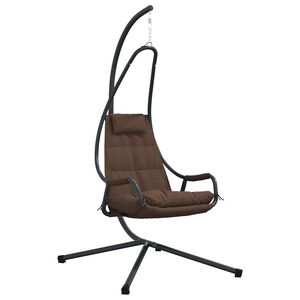 vidaXL Kabantis kiau&scaron;inis Kavos 94 x 107 x 196,5 cm Plienas