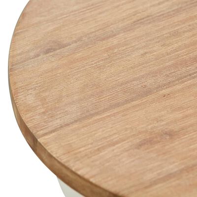 vidaXL Šoninis staliukas, 50x40x66cm, akacijos medienos masyvas