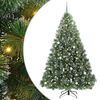vidaXL Dirbtinė Kalėdų eglutė su 300 LED Žalia 240 cm PE ir PVC