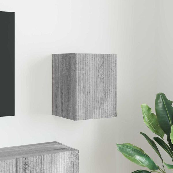 vidaXL TV sieninė spintelė Pilkas Sonoma 30 x 31 x 40 cm