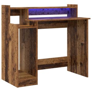 vidaXL Stalas Senas medis 97 x 45 x 90 cm Apdirbta mediena