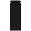 vidaXL Konsolinis stalas Juodas ąžuolas 80 x 30 x 102 cm