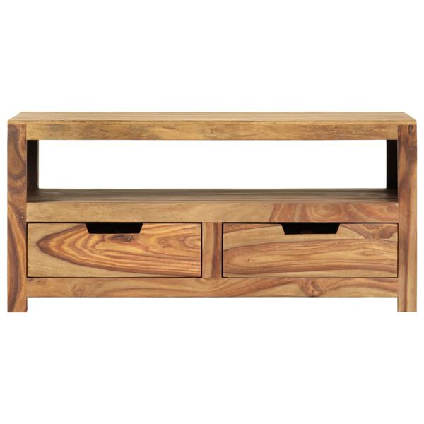 vidaXL Kavos staliukas, 85x50x40cm, rausvosios dalbergijos masyvas