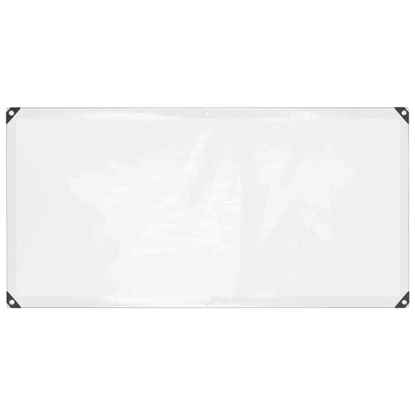 vidaXL Tent su kilpom Skaidrus 1 x 2 m Polietilenas