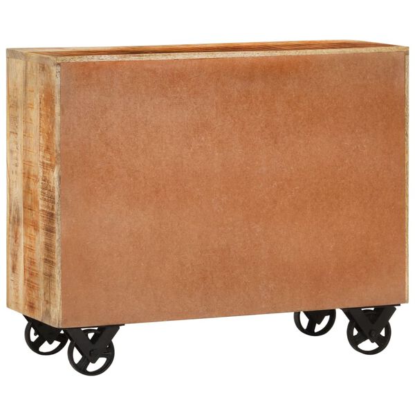 vidaXL Šoninė spintelė su 3 stalčiais, 80x30x65cm, mango masyvas