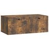 vidaXL Sieninė TV spintelė Dūminio ąžuolo 78,5 x 41 x 30 cm
