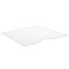 vidaXL Stalo apsauga, matinė, 70x70cm, 1,6mm, PVC