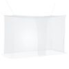 vidaXL Uodų tinklas lovai 3 vnt. 156 mesh Balta 220 x 100 x 150 cm