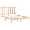 vidaXL Lovos rėmas, 160x200cm, medienos masyvas