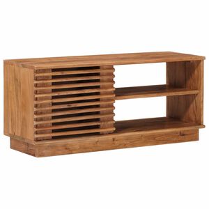 vidaXL Televizoriaus spintelė su saugykla Natūrali 90 x 30 x 40 cm