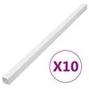 vidaXL Kabelių kanalas, 100x60mm, 10m, PVC