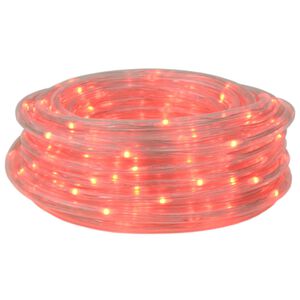 vidaXL LED kalėdinė &scaron;viečianti žarna 120 LED Raudona 5 m