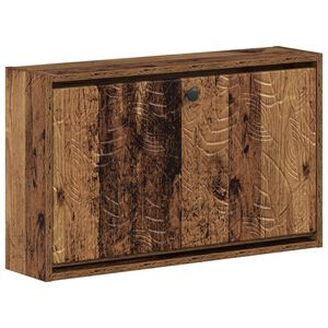 vidaXL Sieninis batų kabinetas DELFT 71 x 17 x 43 cm Apdirbta mediena