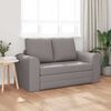vidaXL Sofa lova 60cm Taupe audinys