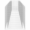 vidaXL Gabiono vazonas, galvanizuotas plienas, 450x90x100cm, aukštas