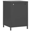 vidaXL Naktinis staliukas, antracito, 35x35x51cm, plienas