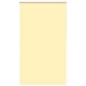 vidaXL Roletas, neper&scaron;lampamas, geltonas, 135x230 cm, audinys, plotis 131,6 cm, poliesteris