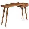 vidaXL Konsolinis staliukas, akacijos medienos masyvas, 115x35x76cm