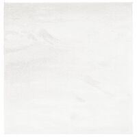 vidaXL Kilimas OVIEDO, kreminės spalvos, 160x160cm, trumpi šereliai