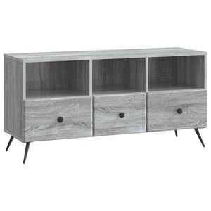 vidaXL Televizoriaus spintelė Pilka sonoma ąžuolo 102 x 34,5 x 50 cm
