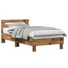 vidaXL Lovos rėmas Senas medis 193 x 95 x 88 cm Apdirbta mediena