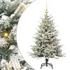 vidaXL Žalia 120 cm PVC ir PE