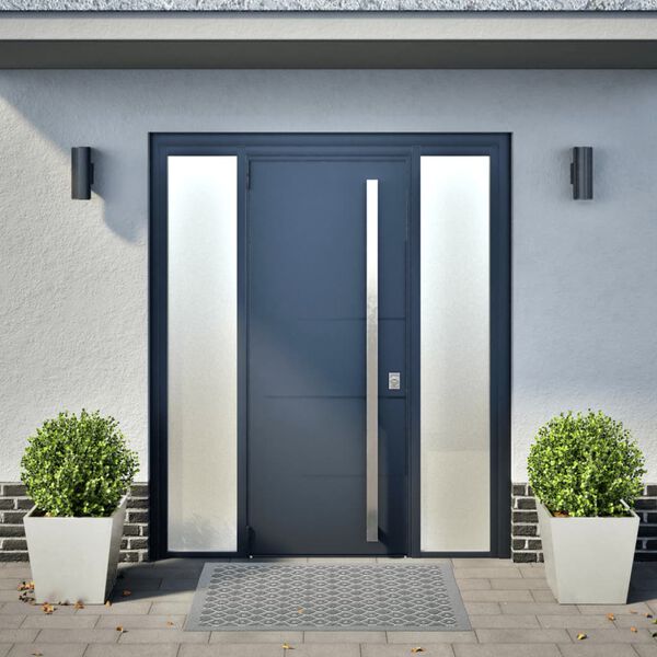 vidaXL Sodo loveliai, 2vnt., 40x40x40cm, nerūdijantis plienas