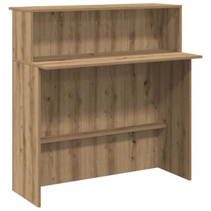 vidaXL Registratūra, artisano, 100x50x103,5 cm, apdirbta mediena