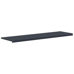 vidaXL Langų palangė Antracitas su medienos tekstūra 160 x 45 x 4,5 cm
