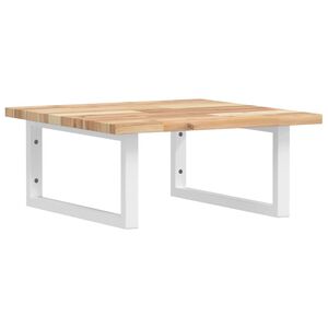 vidaXL Lentyna praustuvui, plienas ir akacijos medienos masyvas