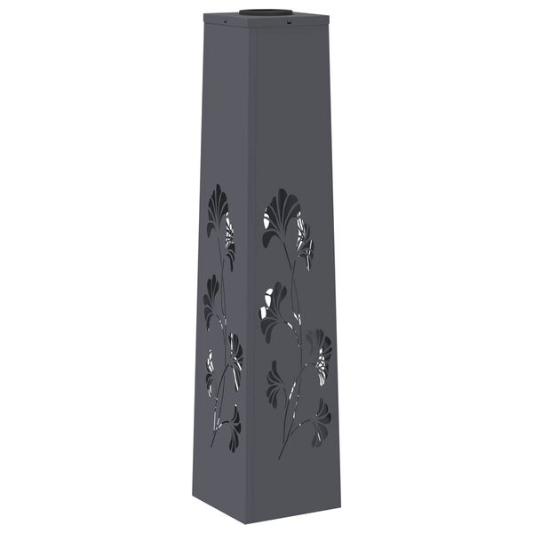 vidaXL Saulės LED &scaron;aligatvio &scaron;viesa 2 pcs Antracitas