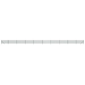 vidaXL Tinklinė tvora su smaigais, žalios spalvos, 0,8x25m
