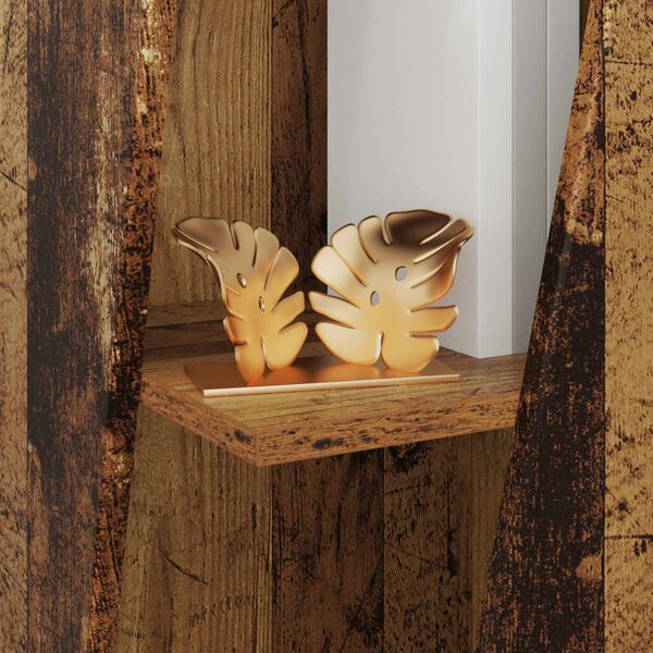 vidaXL &Scaron;oninis lentynas Senas medis 33 x 32 x 70,5 cm Apdirbta mediena