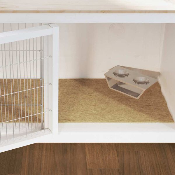 vidaXL Kanapių kilimėlis graužikams 1x5 m 5 mm