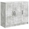 vidaXL Kabalas Betono pilka 89 x 34,5 x 77 cm Apdirbta mediena