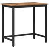 vidaXL staliuku Senas medis 100 x 50 x 76,5 cm
