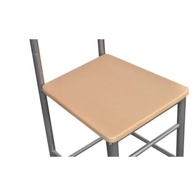 vidaXL Kėdės-kabyklos rūbams, 2vnt., metalas