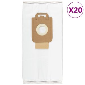 vidaXL Dulkių siurblio mai&scaron;eliai Nilfisk King siurbliams, 20vnt.