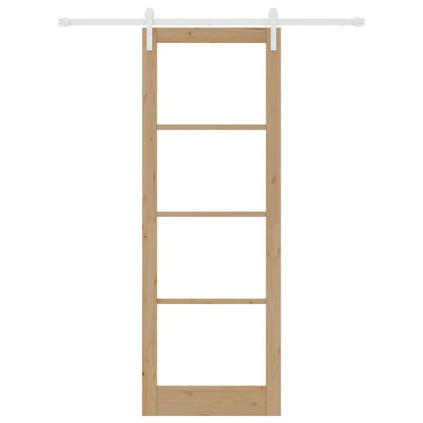 vidaXL Slankios durys ORKDAL Natūrali 83 x 232 cm