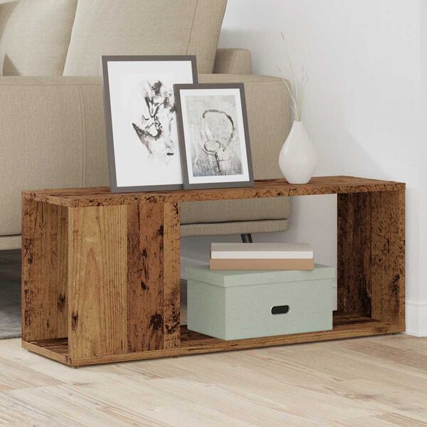 vidaXL televizoriaus spintelė Old Wood 80x24x32cm Engineered Wood