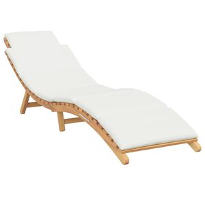 vidaXL Sodo gultas Ruda 198 x 55 x 58,5 cm Kieto teka medžio