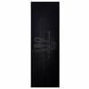 vidaXL Virtuvės kilimas Vakarienės reikmenys Juoda 180 x 60 cm Aksomas