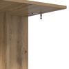 vidaXL &Scaron;oninis stalas Amatininkų ąžuolas 45 x 40 x 62,5 cm