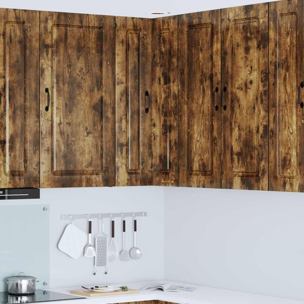 vidaXL Virtuvės spintelė Kalmar Rūkyta ąžuolas 57 x 57 x 100 cm