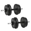 vidaXL Svarmenų rinkinys, 14 vnt., 20 kg
