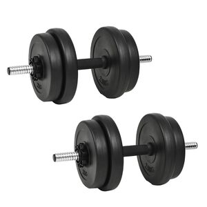 vidaXL Svarmenų rinkinys, 14 vnt., 20 kg