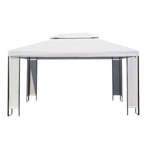 vidaXL Baldakimai Balta 3 x 4 x 2.73 m audinys